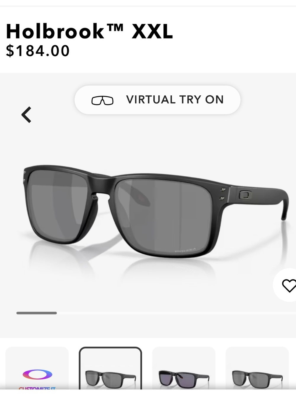 Oakley Holbrook™ XXL Sunglasses - Matte Black with Black Lenses